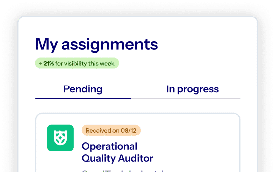Enhanced visibility with companies