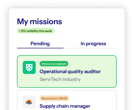 Increased visibility